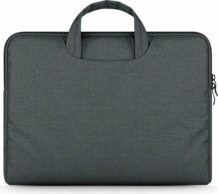 Çantë laptopi Tech-Protect Briefcase 15-16", najlon, Gri e errët