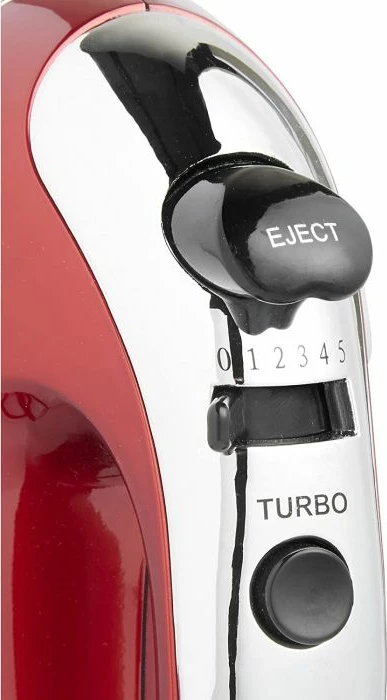 Mikser dore VONSHEF 2013077 300W 5 shpejtësi Turbo, i kuq