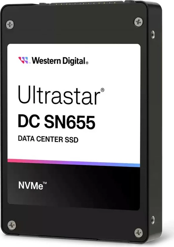 SSD Western Digital Ultrastar DC SN655 15.36TB, NVMe, U.3 PCIe 4.0, 2.5"
