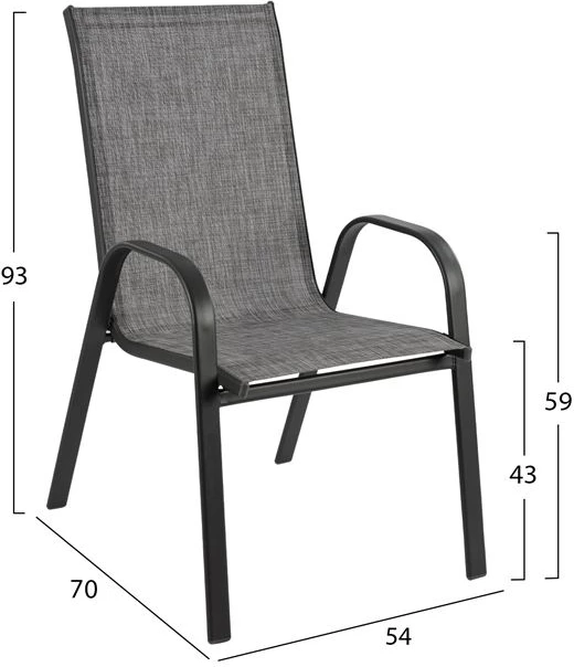 Set kopshti tavolinë & karrige FH5185.01, 3 pjesë