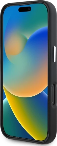 Mbështjellës BMW M Smooth Full Wrapped Metal MagSafe për iPhone 16, zi