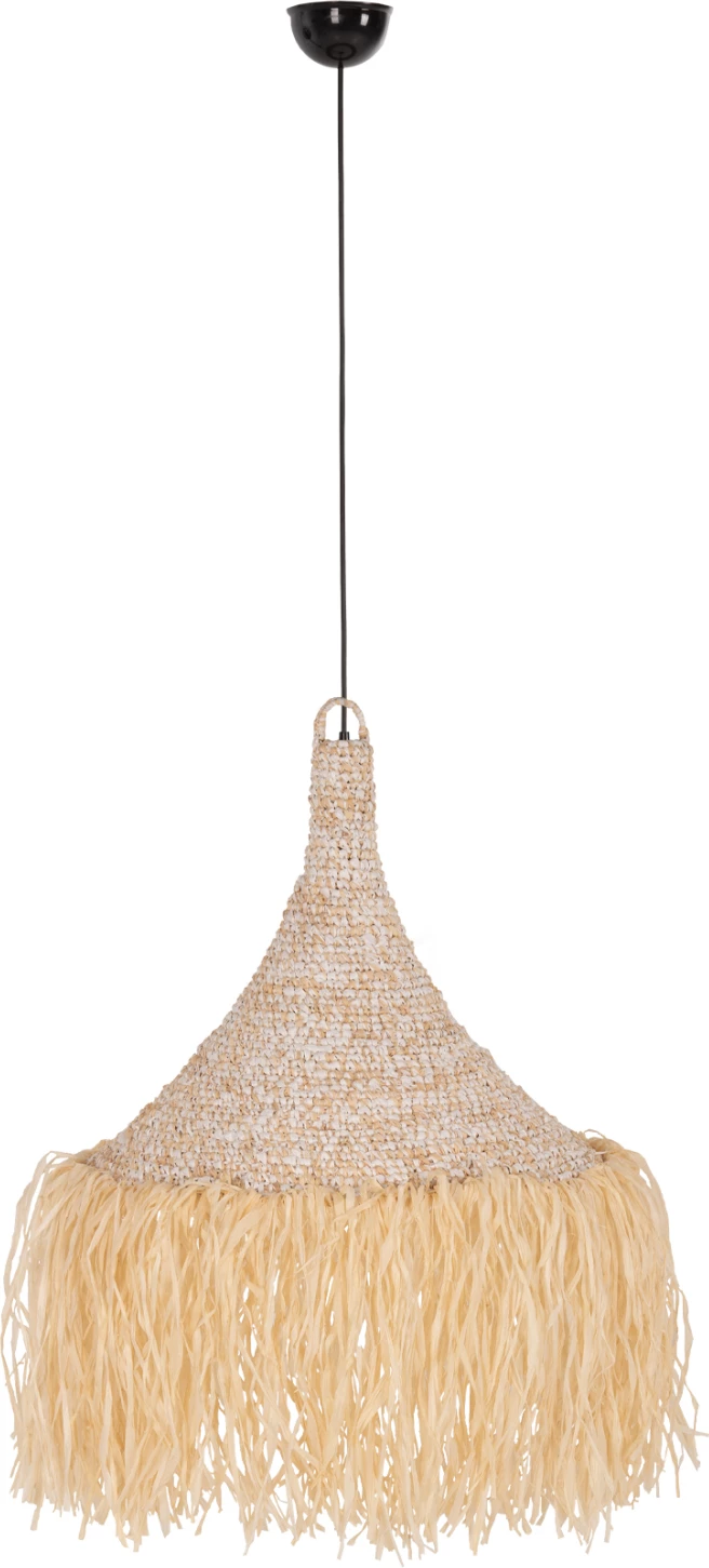Llambë tavani varëse, fibra palme, ngjyrë natyrale, FH7816, 53x45cm