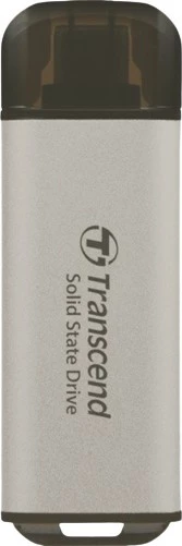 SSD i jashtëm Transcend ESD300S 512GB, USB Type-C, argjendtë