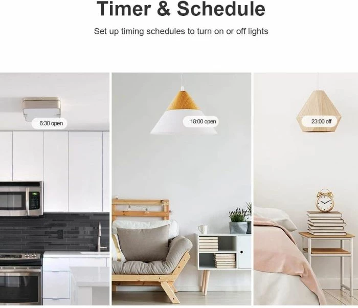 Switch muri smart SONOFF T2EU2C-TX, Wi‑Fi + RF433, 2 butona, bardhë