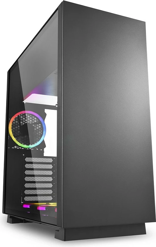 Kasë Sharkoon Pure Steel ARGB ATX/E-ATX 1xXham i zi