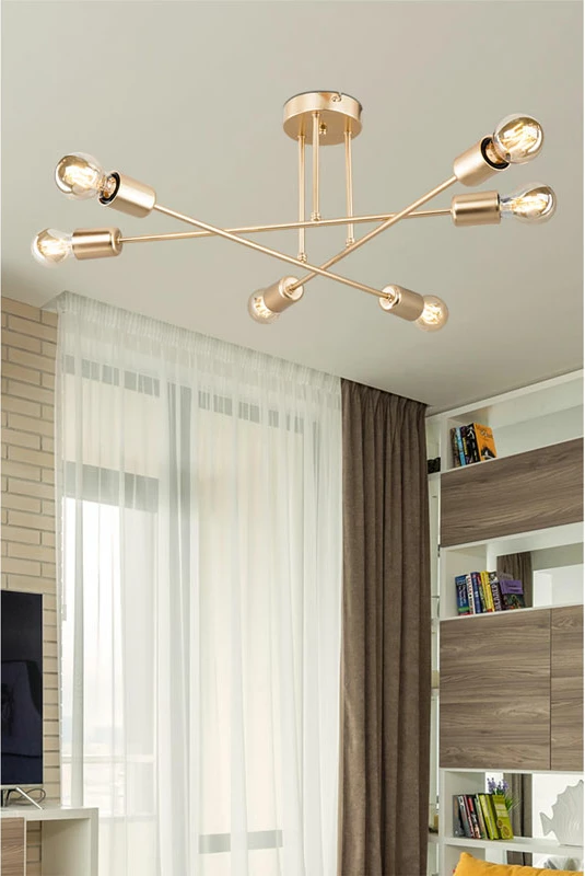 Dritë tavani PWL-1122 Ε27 ari D61x25cm