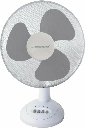 Ventilator tavoline Esperanza Chinook EHF003WE, 30 cm, Bardhë/Gri