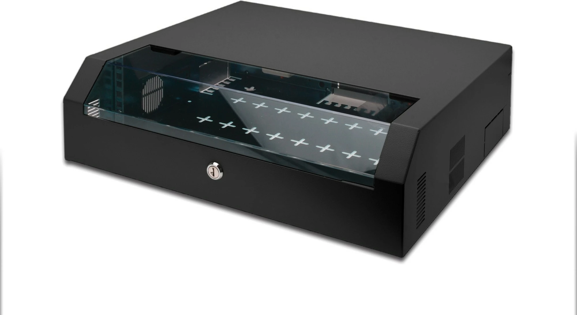 Kasë rrjeti Digitus SOHO 3U 145x500x475mm e zezë