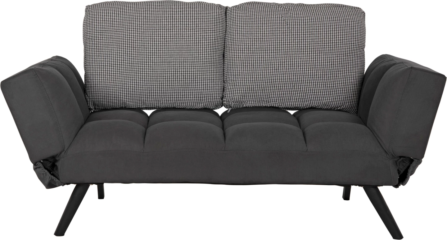 Divan 3 vendësh FH3169.01 GRI me Jastëkë 165-190x75x89Η cm