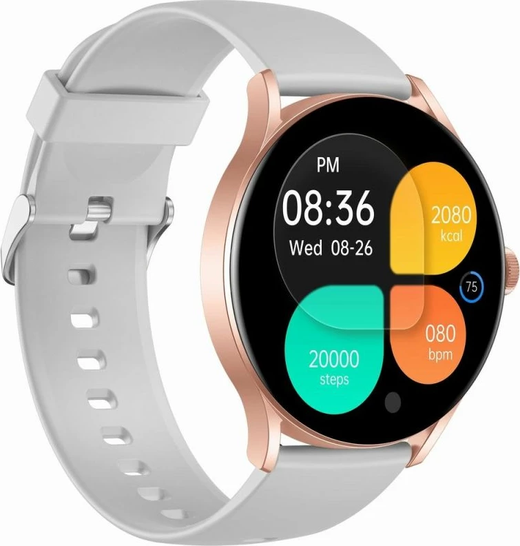 Smartwatch Gravity për femra, rozë