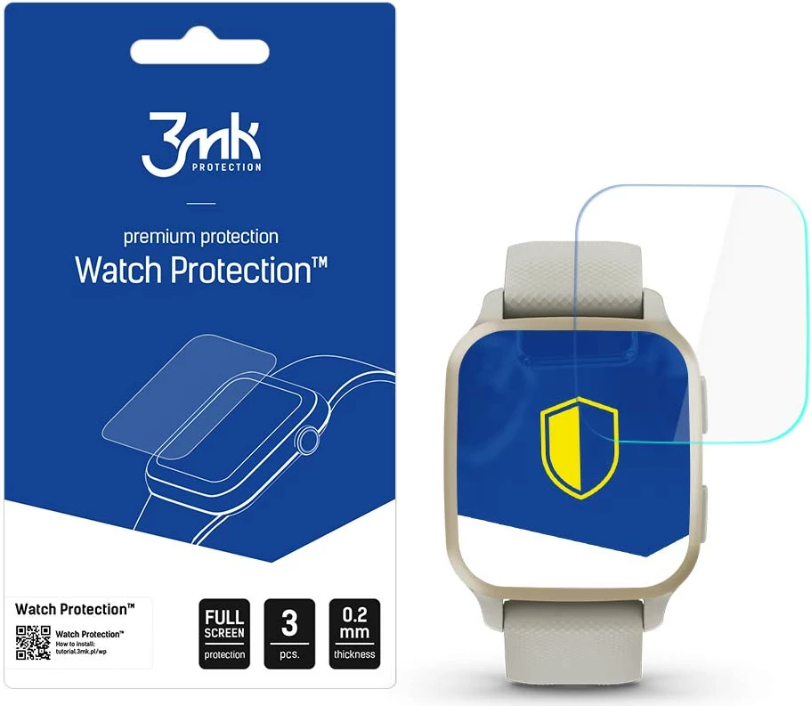 Film mbrojtës për smartwatch 3mk Protection Watch Protection ARC+ për Garmin Venu Sq 2, 3 copë