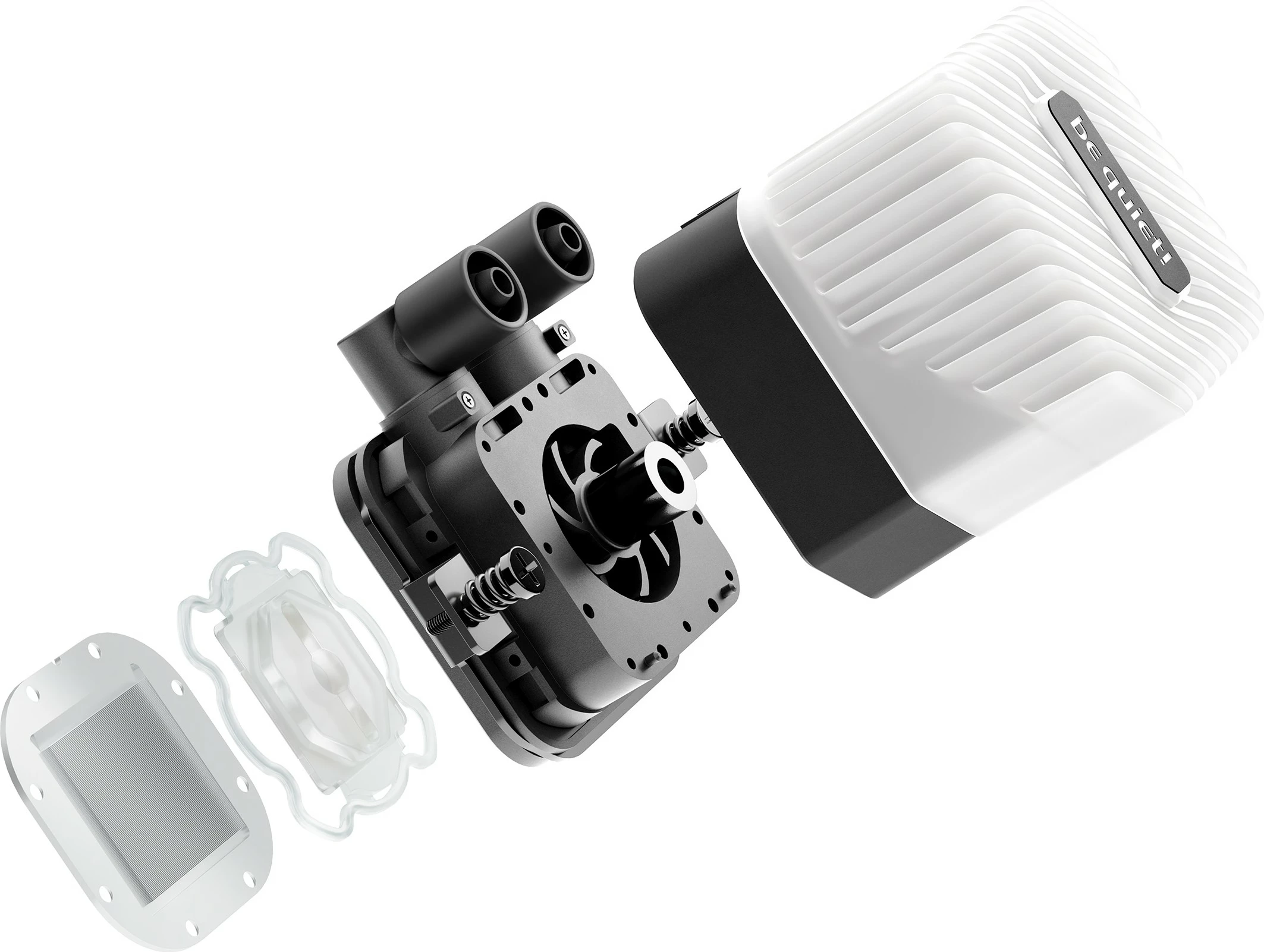 Ftohës uji Be Quiet! Light Loop 360mm, ARGB, i zi