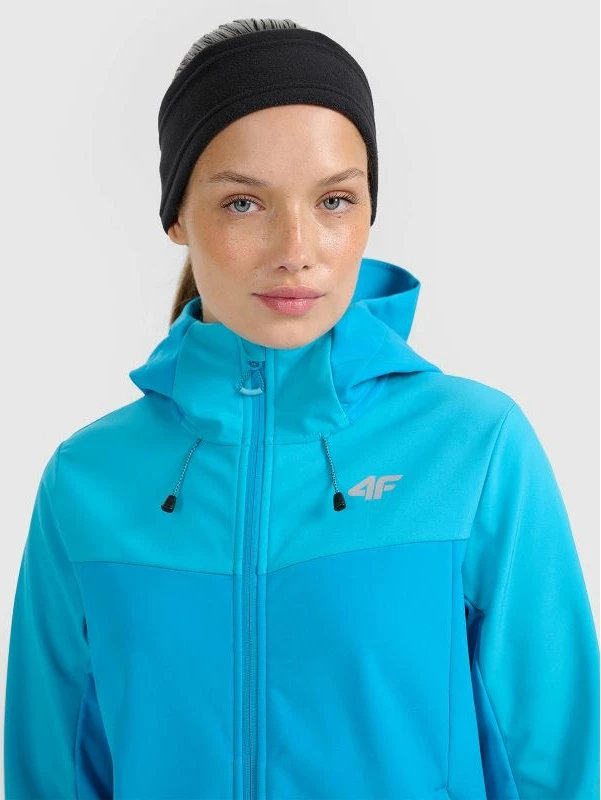 Jakne softshell për femra 4F, kaltër