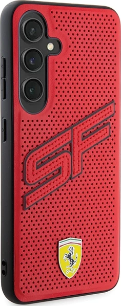 Mbështjellës Ferrari Big SF Perforated për Samsung Galaxy S24+, Kuq