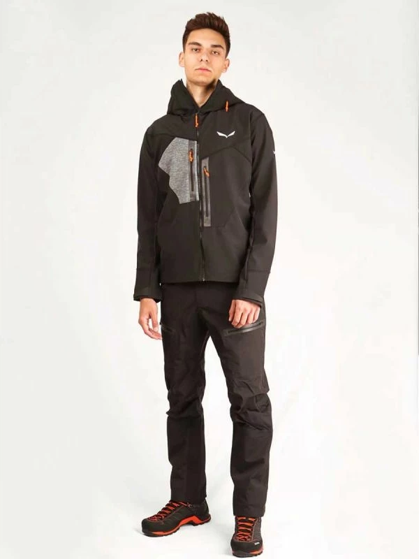 Jakne trekking Salewa për meshkuj, të gjelbër