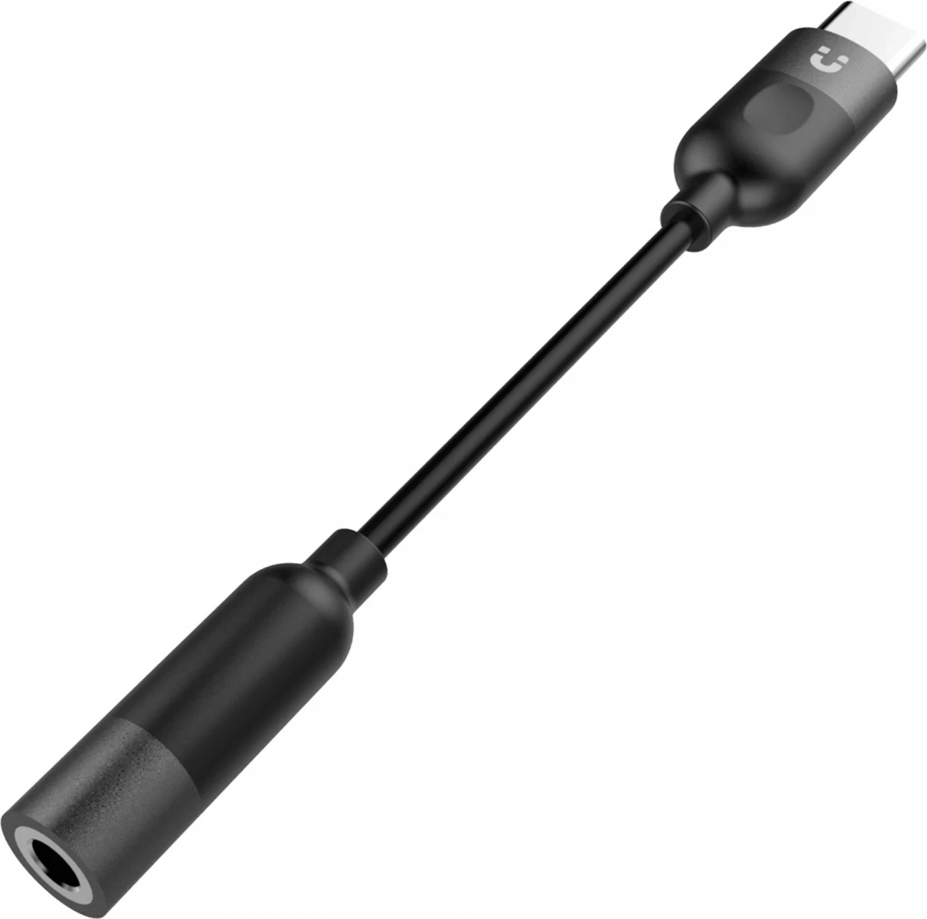 Adapter Unitek USB-C në jack 3.5mm M1204A, e zezë