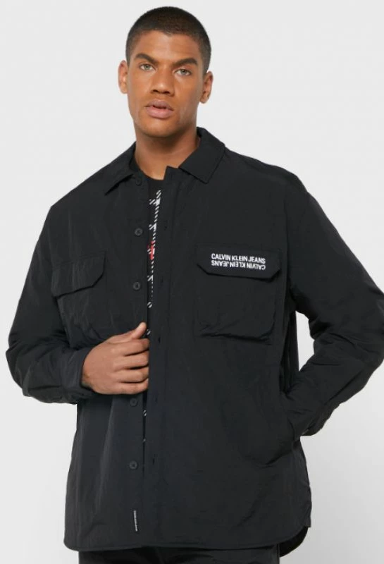 Jakne Calvin Klein për meshkuj, e zezë