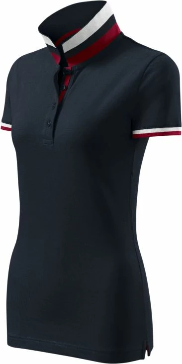 Maicë polo Malfini për femra, ngjyrë e errët blu