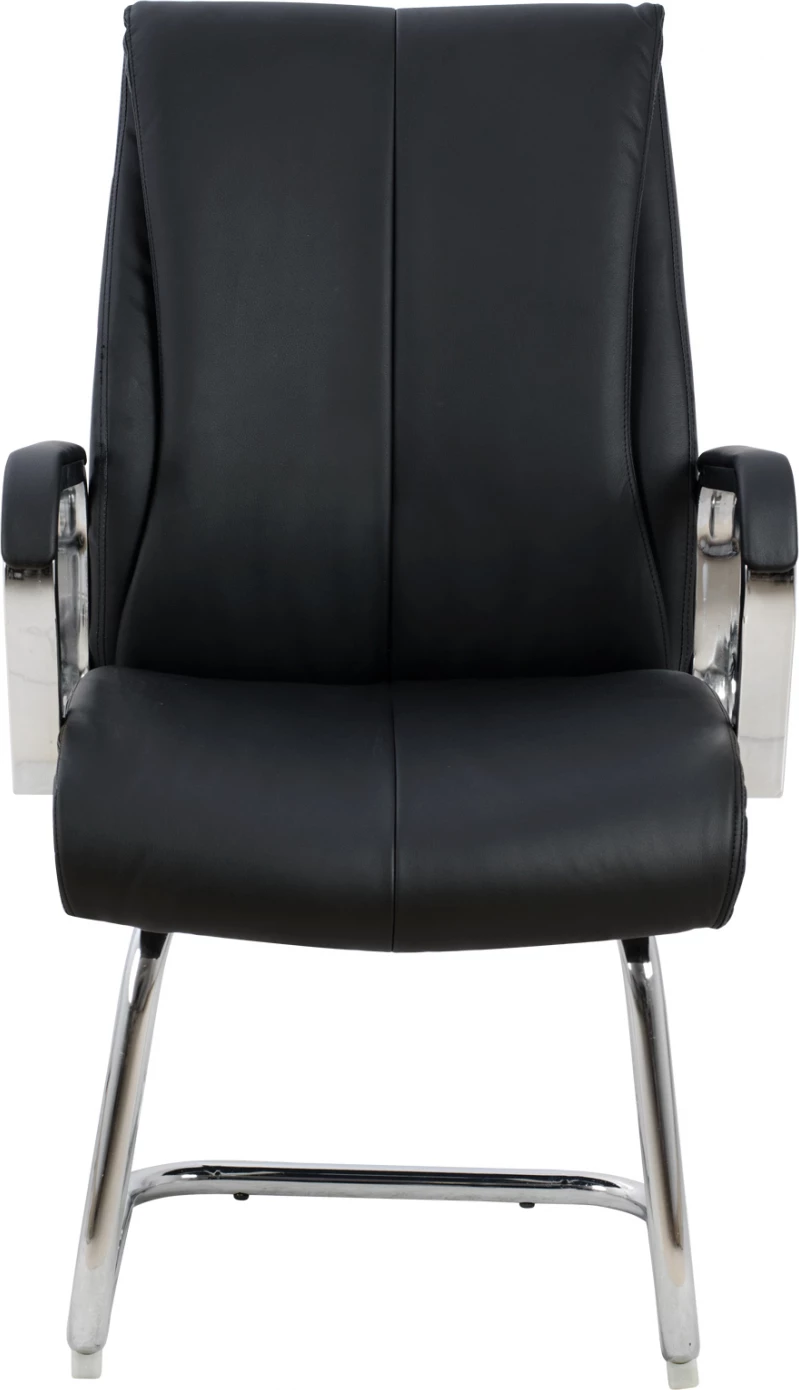 Karrige për zyre konferencash FH1094.01, set prej 2 copë, e zezë