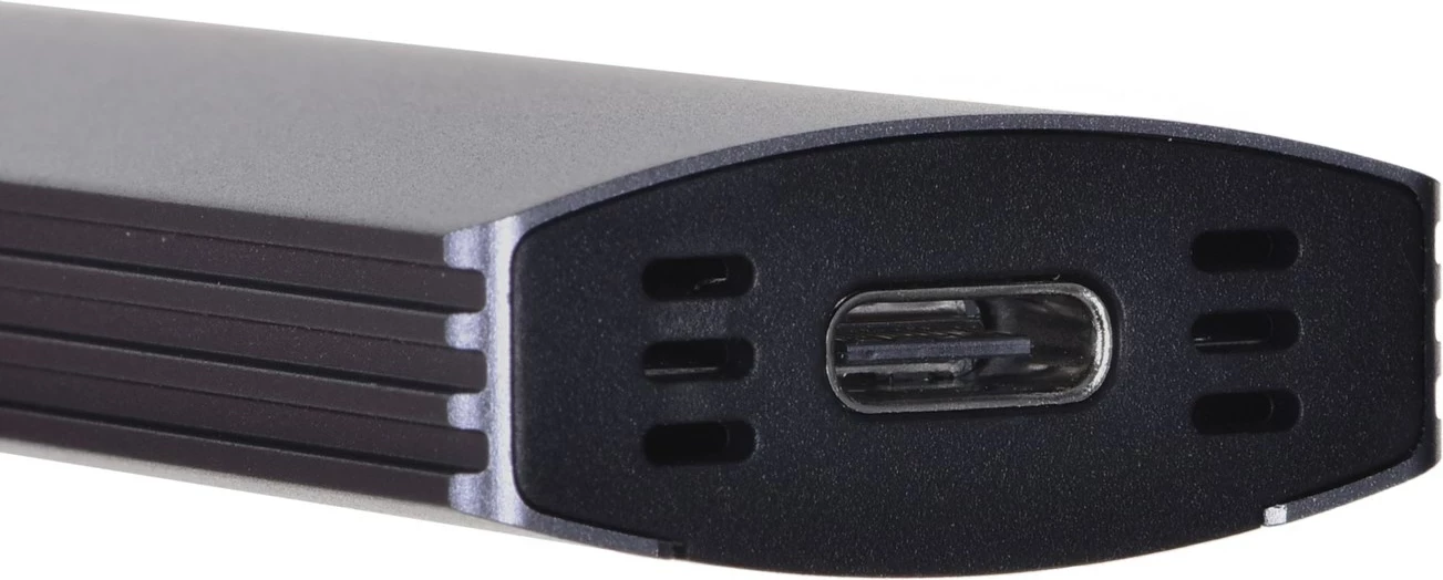 Kasë UNITEK M.2, USB 3.2 Gen2 Type-C, NVME/SATA SSD, Gri