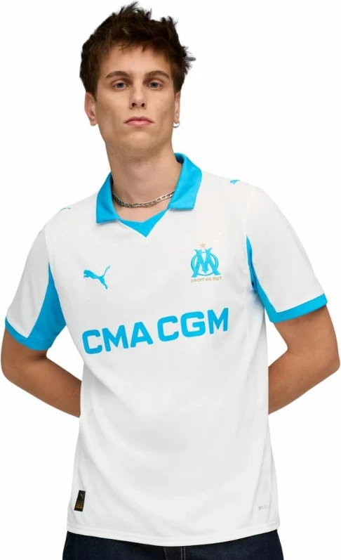 Fanellë futbolli Puma për meshkuj, e bardhë