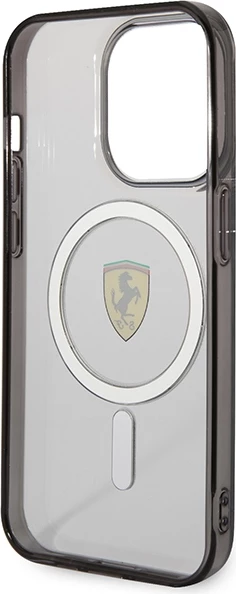 Mbështjellës Ferrari FEHMP14XURKT për iPhone 14 Pro Max 6.7", transparent, MagSafe