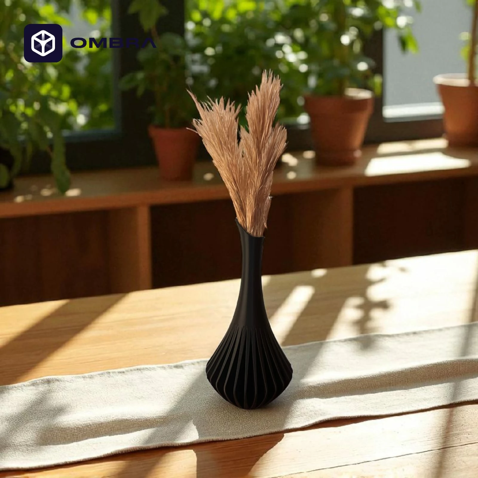 MCM Vase – Vazo Dekorative Moderne, ngjyra: Blue sky