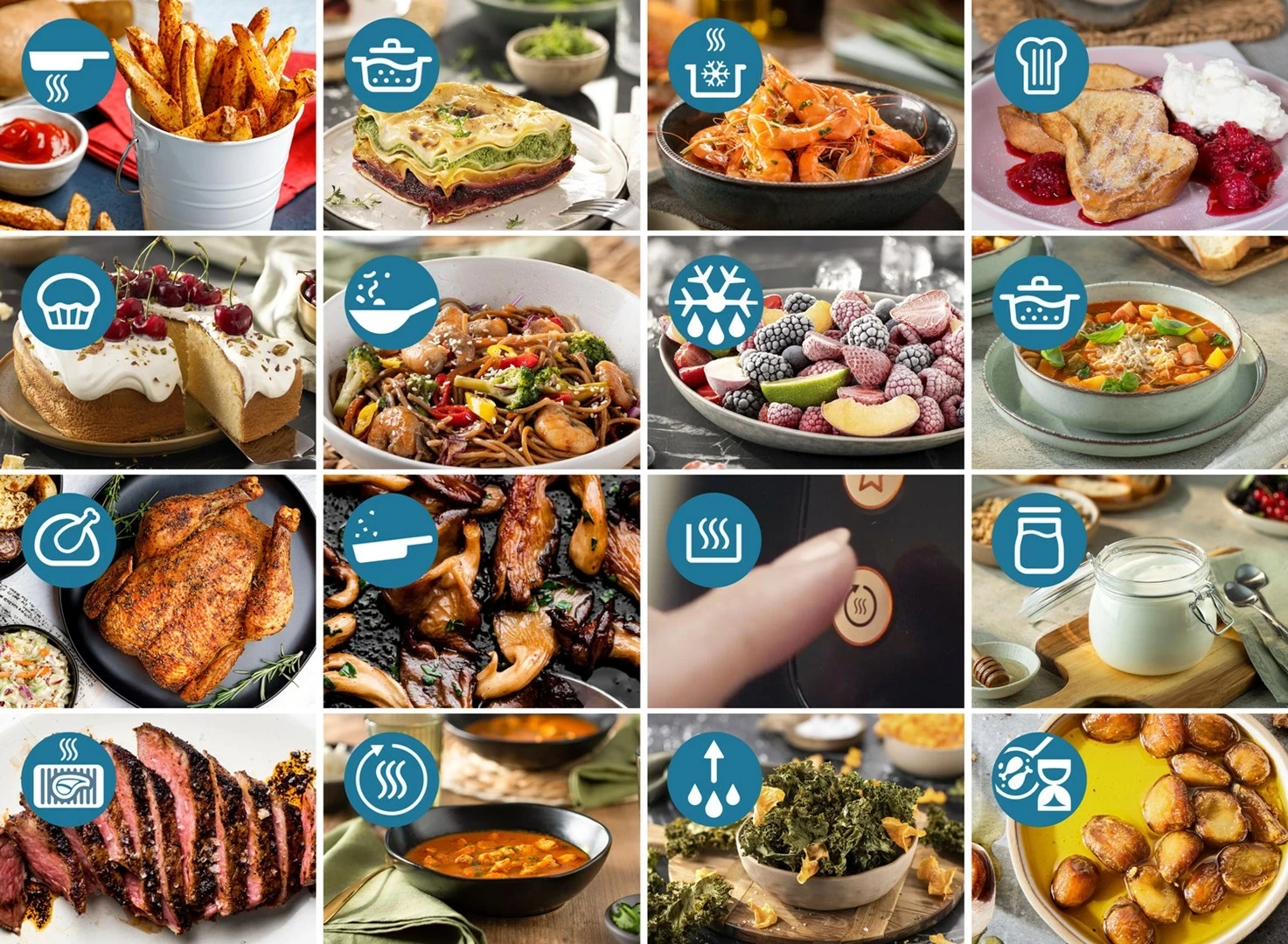 Fritezë me ajër të nxehtë Philips 3000 series NA332/00, 6.2 L, 1700 W, E zezë