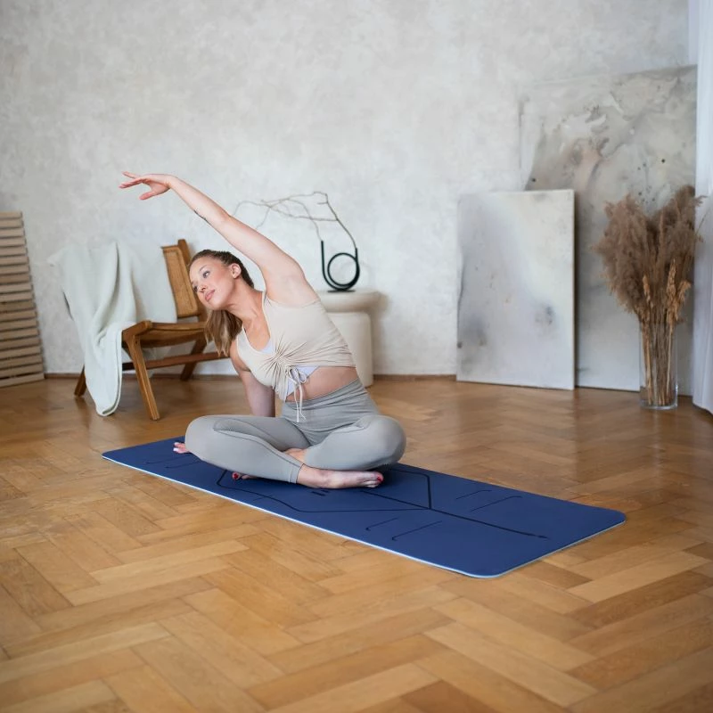 Tapet yoga HMS YM10, i kaltër