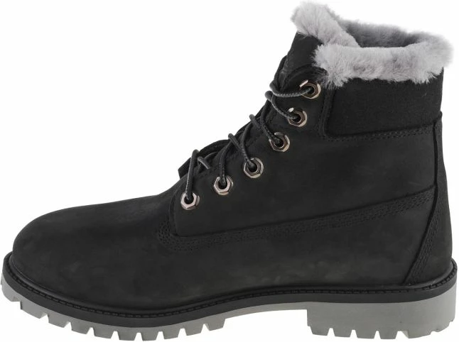 Çizme për djem Timberland Premium 6 IN WP Shearling, të zeza