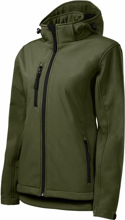 Xhaketë Softshell Performance për Femra Malfini, e gjelbër