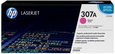 Toner HP 307A (CE743A) për Color LaserJet, rendiment 5,550–8,800 faqe, magenta
