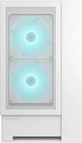 Kasë Cougar OmnyX midi tower, ARGB, e bardhë