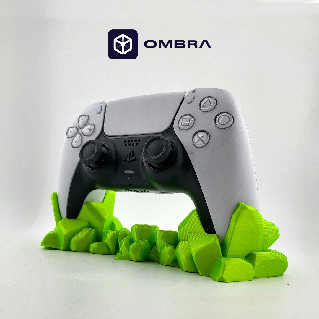 PS5 Controller Kryptonite Stand, e gjelbërt