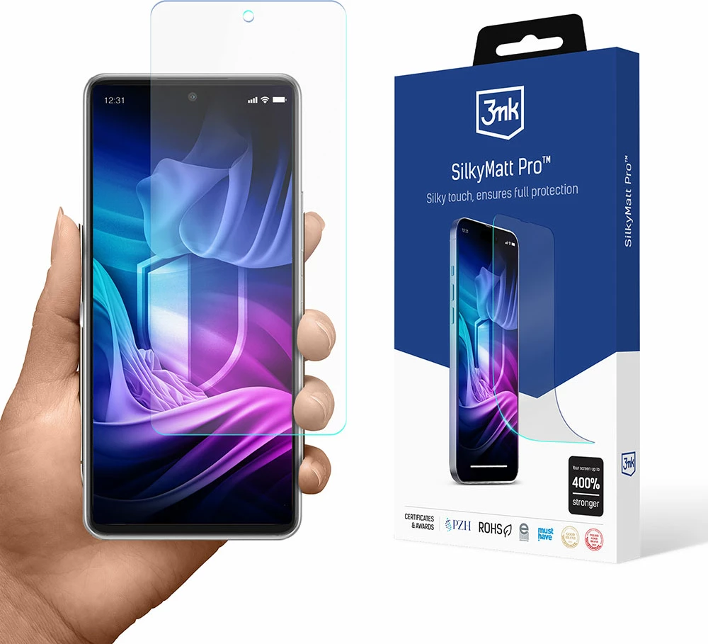 Mbështjellës ekrani 3mk Silky Matt Pro për Samsung Galaxy A53 5G, Transparent