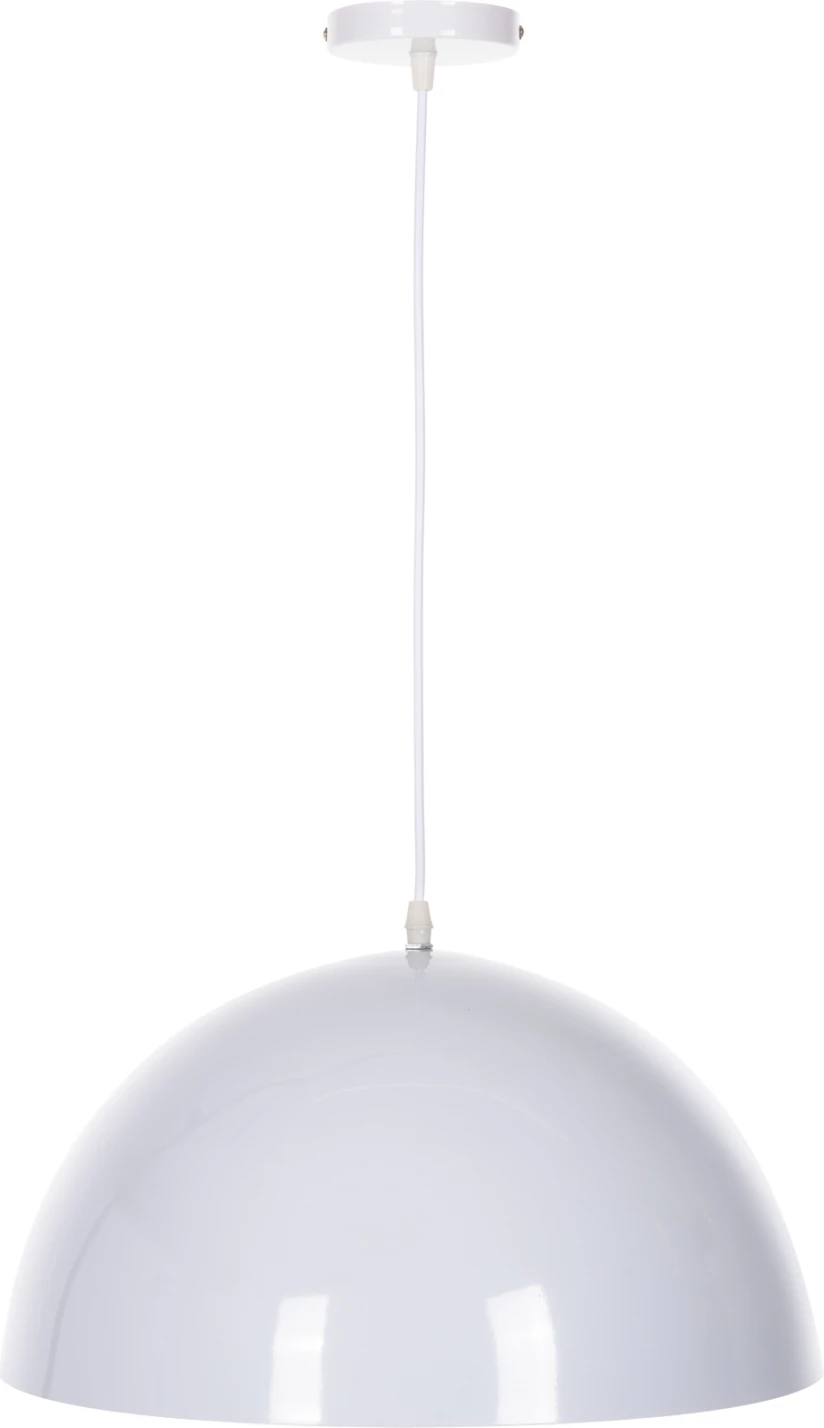 Llambë varëse tavani, metal i bardhë, kapak i rrumbullakët, FH4079, Φ40x125H cm