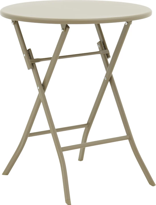 Tavolinë Albero ngjyrë shampanjë metal D60x70cm