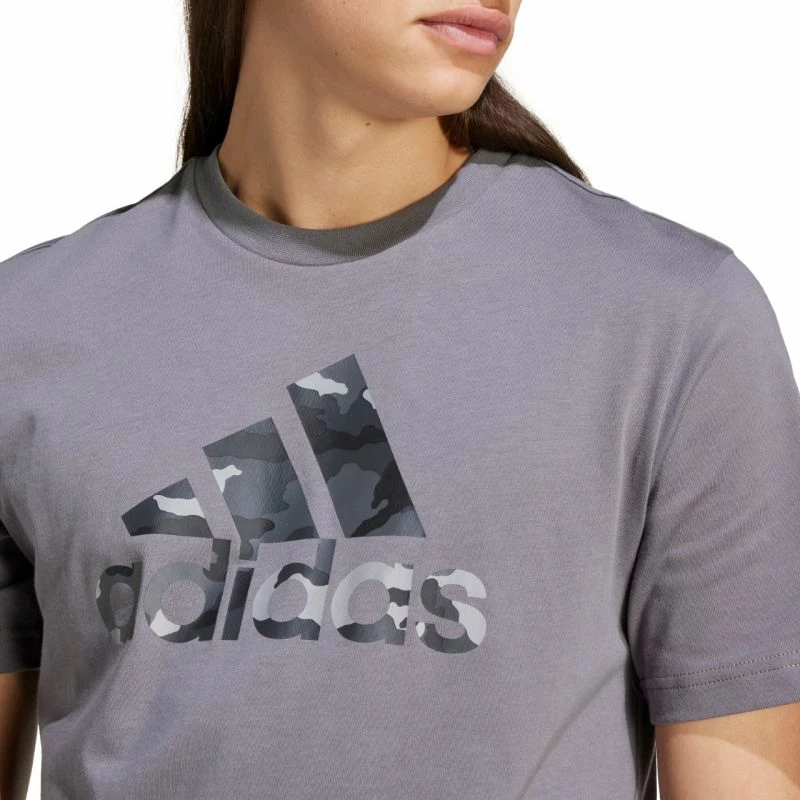 Maicë adidas për meshkuj, e hirtë