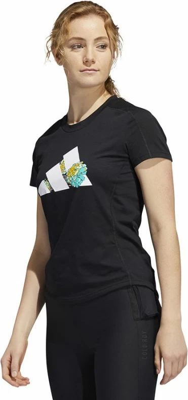 Maicë adidas për femra, e zezë