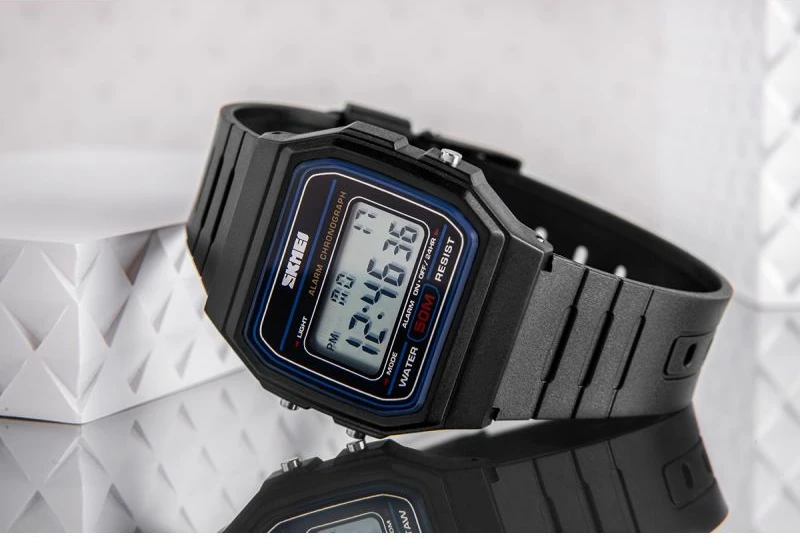 Orë dore unisex Skmei, e zezë