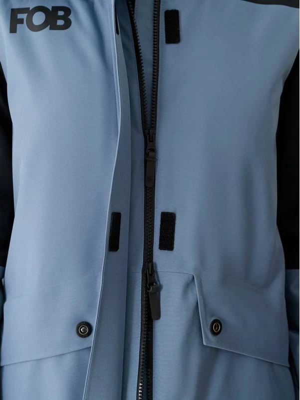 Jakne snowboard për femra 4F 4FWAW24TTJAF586, e kaltër