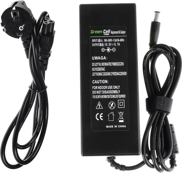 Adapter rryme Green Cell PRO AD35P për Dell XPS 17, 19.5V 6.7A 130W, i zi