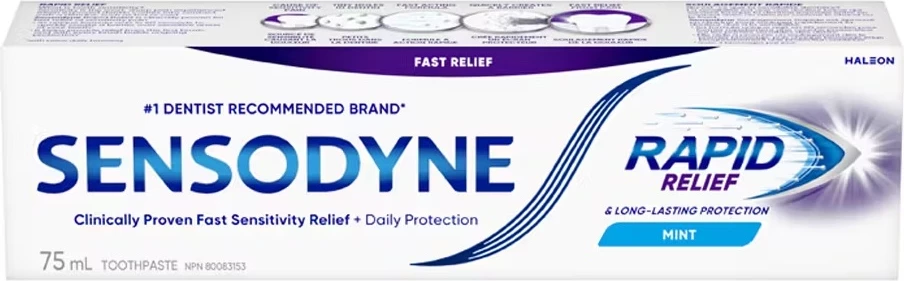 Pastë dhëmbësh Sensodyne Rapid Relief 75ml