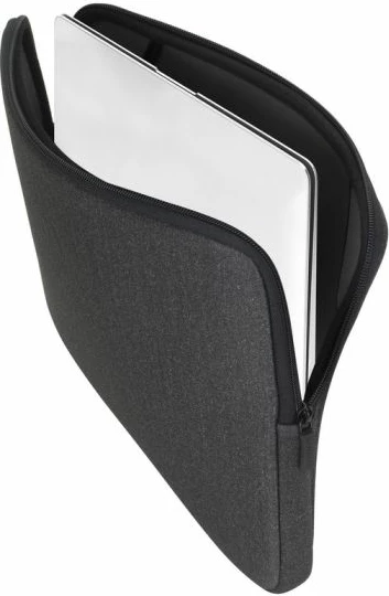 Çantë laptopi RIVACASE 5124 13.3-14\" me memory foam, gri e errët