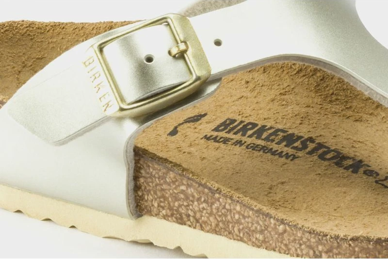 Këpucë Birkenstock për fëmijë, të verdha