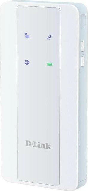 Hotspot mobil D-link F518, 5G, Wi-Fi 6 AX1800, bateri 8000mAh, bardhë