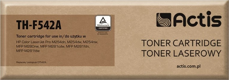 Actis Toner zëvendësues për printer HP, Standard; 1300 fletë, ngjyrë e verdhë