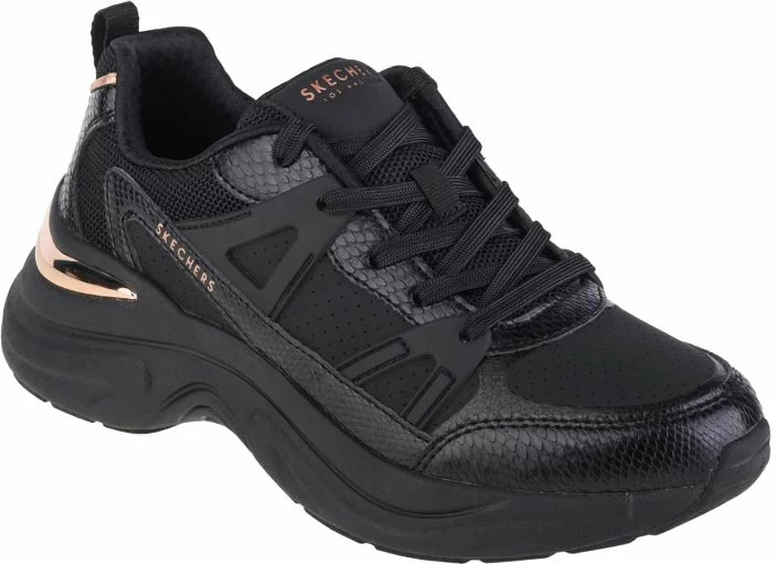 Këpucë Skechers femra, të zeza