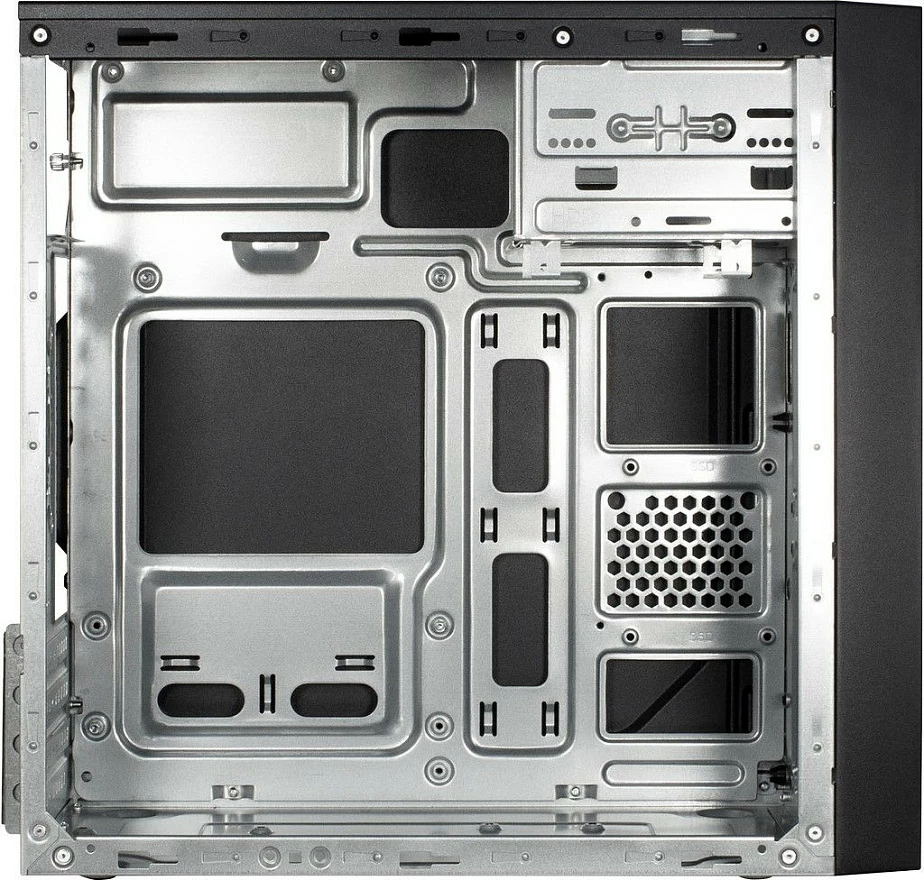 Kasë Inter-Tech IT-6505 Reto Micro Tower, micro ATX, e zezë