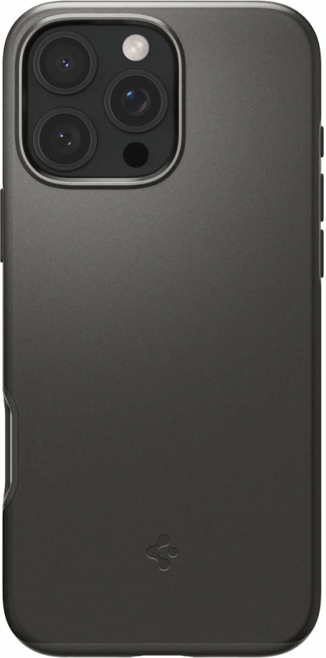 Mbështjellës Spigen Thin Fit MagSafe për iPhone 16 Pro, gunmetal